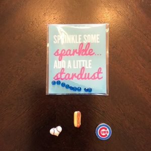 Origami Owl Charms (Cubs - baseball set)